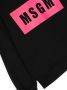 MSGM Kids Sweater met logoprint Zwart - Thumbnail 3