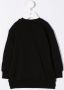 MSGM Kids Sweaterjurk met logoprint Zwart - Thumbnail 2