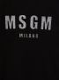 MSGM Kids Sweaterjurk met logoprint Zwart - Thumbnail 3