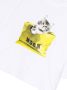 MSGM Kids T-shirt met grafische print Wit - Thumbnail 3