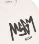 MSGM Kids T-shirt met logoprint Beige - Thumbnail 3