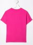 MSGM Kids T-shirt met logoprint Roze - Thumbnail 2