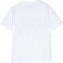 MSGM Kids T-shirt met logoprint Wit - Thumbnail 2