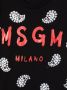 MSGM Kids T-shirt met logoprint Zwart - Thumbnail 3