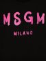 MSGM Kids T-shirt met logoprint Zwart - Thumbnail 3