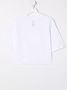 MSGM Kids T-shirt met print Wit - Thumbnail 1