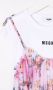 MSGM Kids T-shirtjurk met bloe print Wit - Thumbnail 3