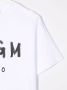 MSGM Kids T-shirtjurk met logoprint Wit - Thumbnail 3