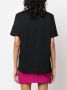 MSGM T-shirt met geborduurd logo Zwart - Thumbnail 4