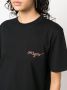 MSGM T-shirt met geborduurd logo Zwart - Thumbnail 5