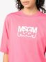 MSGM T-shirt met logoprint Roze - Thumbnail 5