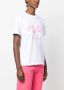 MSGM T-shirt met logoprint Wit - Thumbnail 3