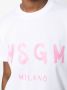 MSGM T-shirt met logoprint Wit - Thumbnail 5