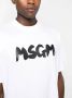 MSGM T-shirt met logoprint Wit - Thumbnail 5