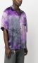 MSGM Overhemd met logoprint Paars - Thumbnail 3