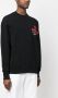 MSGM Sweater met logoprint Zwart - Thumbnail 4