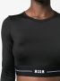 MSGM Cropped top Zwart - Thumbnail 5