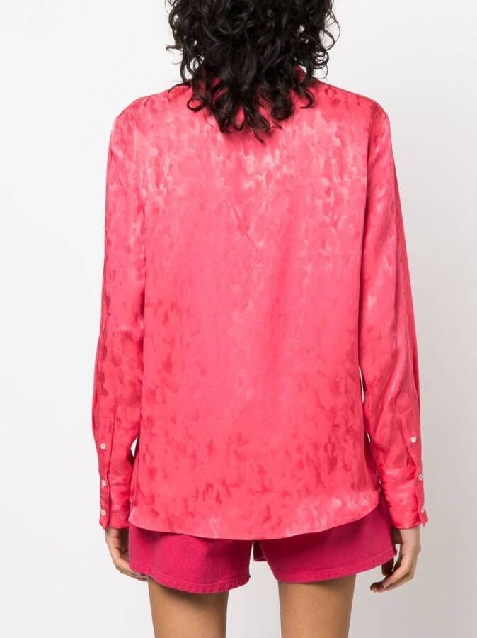 MSGM Satijnen blouse Roze