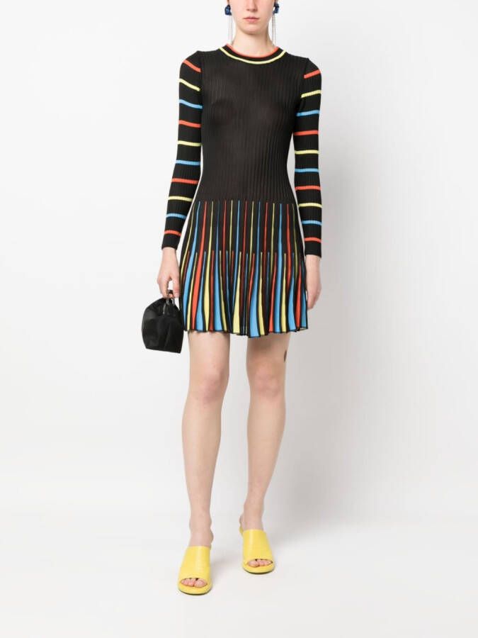 MSGM Jurk met lange mouwen Zwart