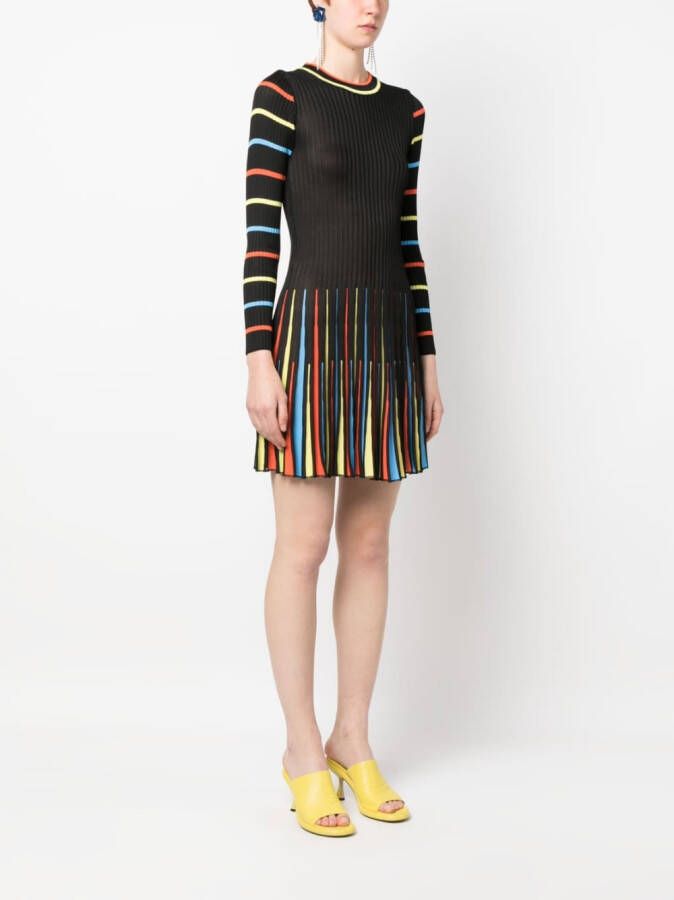MSGM Jurk met lange mouwen Zwart