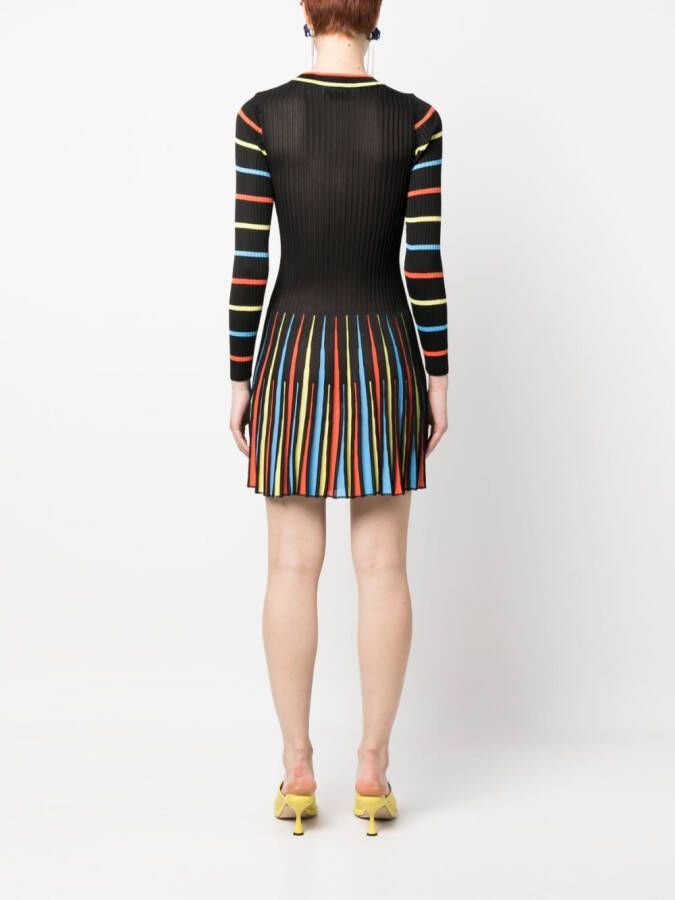 MSGM Jurk met lange mouwen Zwart