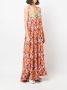 MSGM Maxi-jurk met bloemenprint Oranje - Thumbnail 3