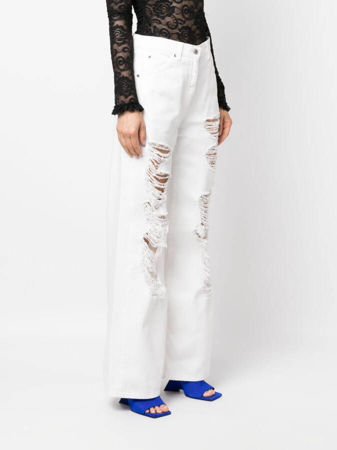MSGM Bootcut jeans Wit