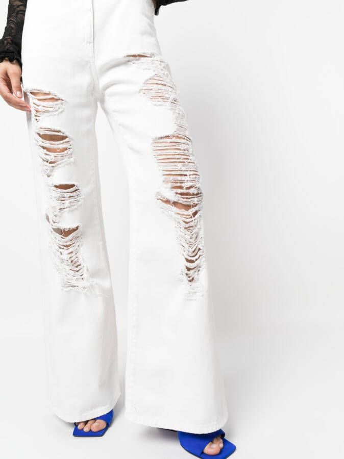 MSGM Bootcut jeans Wit