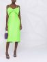 MSGM Midi-jurk met strik Groen - Thumbnail 2