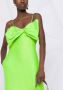 MSGM Midi-jurk met strik Groen - Thumbnail 5