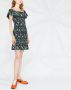 MSGM Mini-jurk met jacquard Zwart - Thumbnail 4