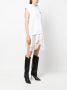 MSGM Mini-jurk met logoprint Wit - Thumbnail 3