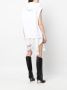 MSGM Mini-jurk met logoprint Wit - Thumbnail 4