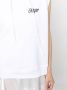 MSGM Mini-jurk met logoprint Wit - Thumbnail 5