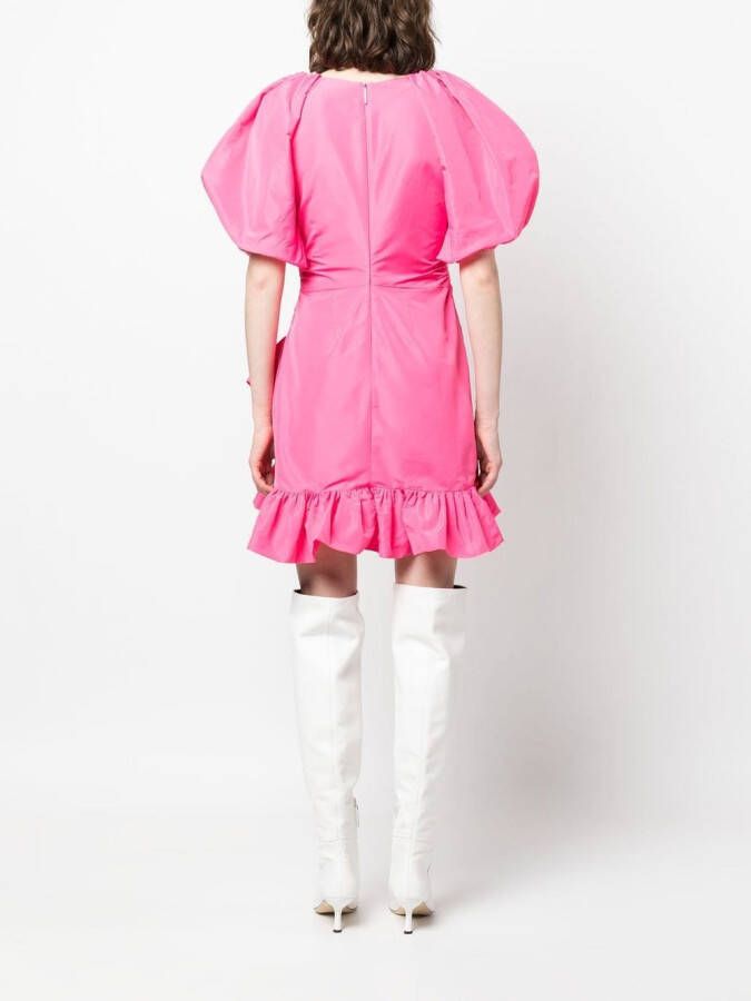 MSGM Mini-jurk met ruche Roze