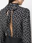 MSGM Mini-jurk met stippen Zwart - Thumbnail 5