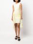 MSGM Mouwloze mini-jurk Wit - Thumbnail 2