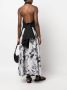 MSGM Blouse met open rug Zwart - Thumbnail 2