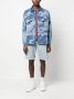 MSGM Overhemd met palmboomprint Blauw - Thumbnail 2