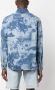 MSGM Overhemd met palmboomprint Blauw - Thumbnail 4
