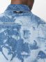 MSGM Overhemd met palmboomprint Blauw - Thumbnail 5