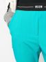 MSGM Pantalon met logotaille Blauw - Thumbnail 5