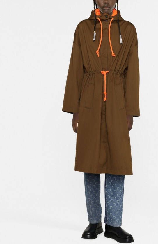 MSGM Parka met capuchon Groen