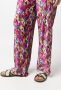 MSGM Plooibroek met bloemenprint Roze - Thumbnail 5