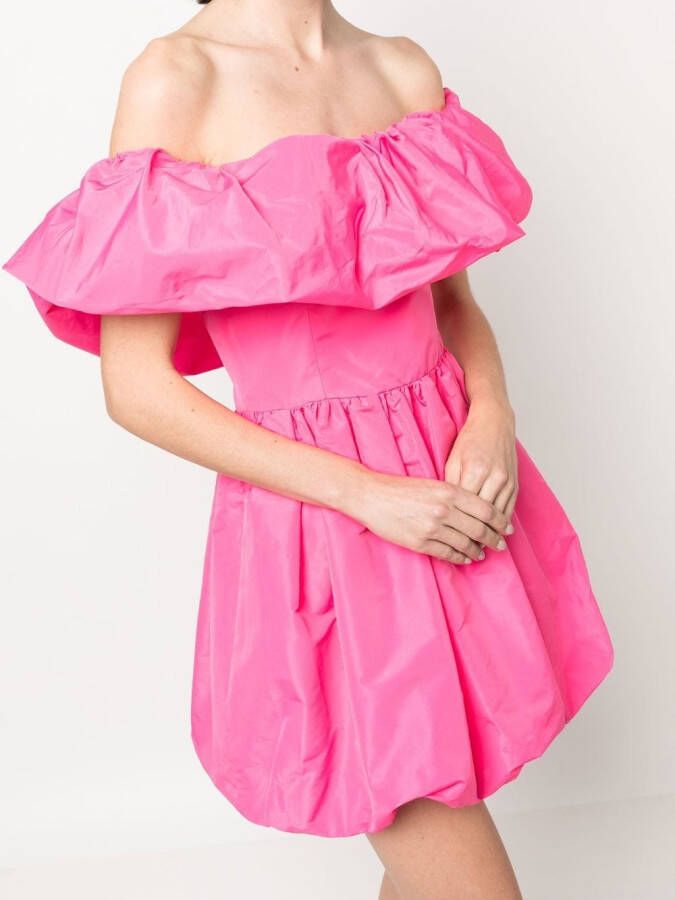 MSGM Off-shoulder jurk Roze