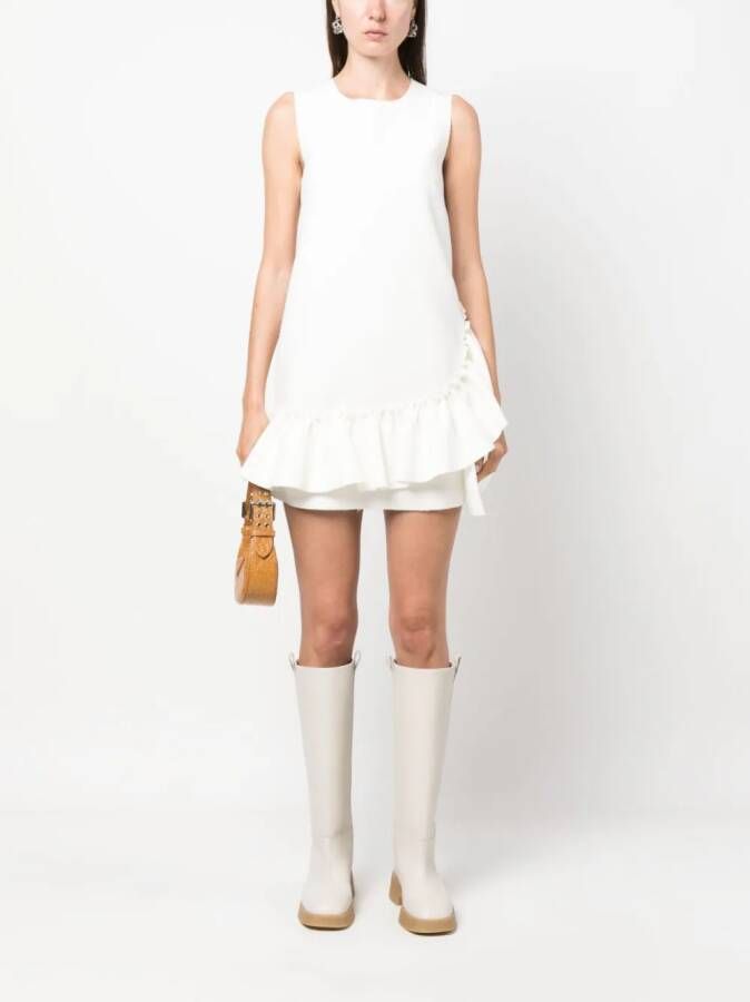 MSGM Mouwloze jurk Wit