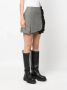 MSGM Mini-rok met ruches Grijs - Thumbnail 3