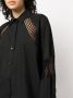 MSGM Mini-blousejurk Zwart - Thumbnail 5