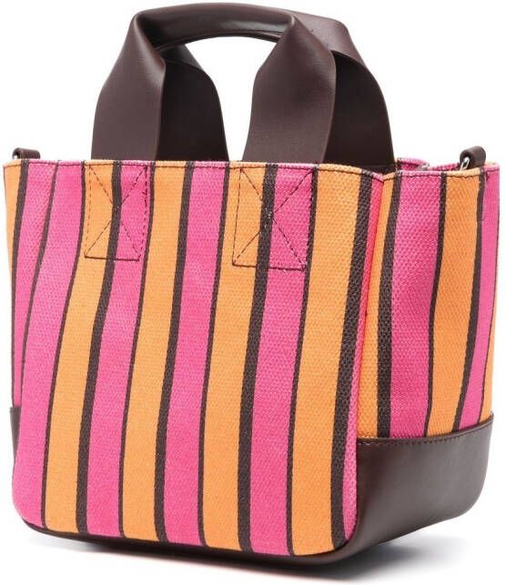 MSGM Shopper met logopatch Roze