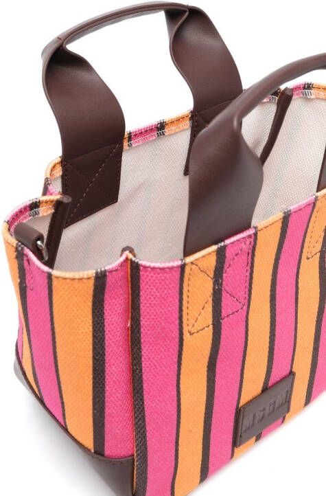 MSGM Shopper met logopatch Roze